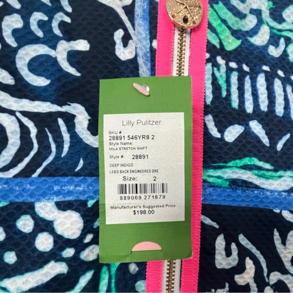 NWT Lilly Pulitzer Mila Shift Dress - Picture 2 of 3